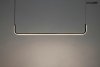 Nowoczesna Lampa Wisząca Czarna Minimalistyczna LED SHAPE 90 MSE010100330 MOOSEE